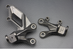 Pareja de estriberas reposapiés delanteras KAWASAKI ZZR 1400 2006 - 2020