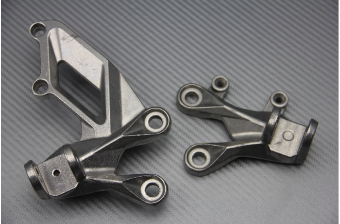 Pareja de estriberas reposapiés delanteras KAWASAKI ZZR 1400 2006 - 2020