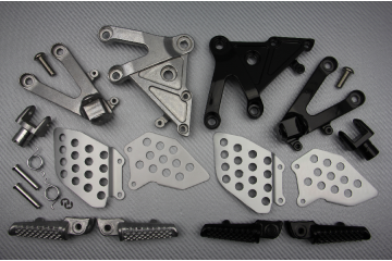 Pareja de estriberas reposapiés delanteras Honda 600RR 03 / 06