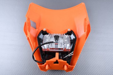 PACK Muso frontale cupolino + Fanale LED molto KTM