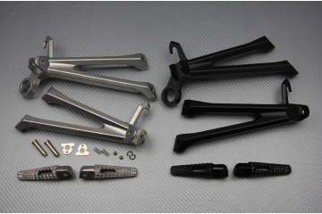 FUSSRASTENANLAGE HINTEN SUZUKI GSXR 600 750 11 / 16 & GSXR 1000 07 / 16 EIN AUSPUFFROHR