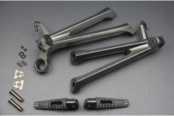 FUSSRASTENANLAGE HINTEN SUZUKI GSXR 600 750 11 / 16 & GSXR 1000 07 / 16 EIN AUSPUFFROHR