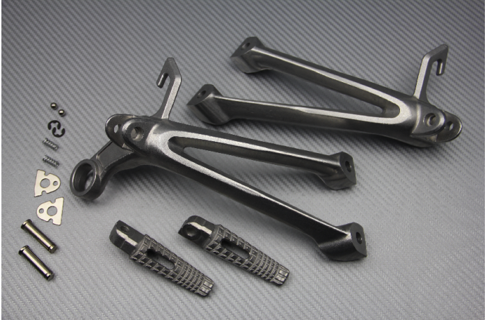 FUẞRASTENANLAGE HINTEN SUZUKI GSXR 600 750 08 / 10