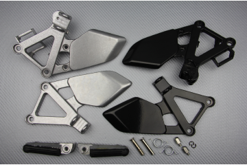 Pareja de estriberas reposapiés delanteras Honda CBR 250 88 / 89