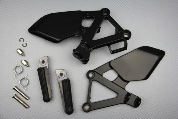 Pareja de estriberas reposapiés delanteras Honda CBR 250 88 / 89