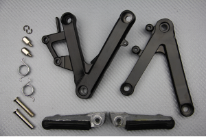 Pareja de estriberas reposapiés delanteras Honda CBR 250 90 / 97