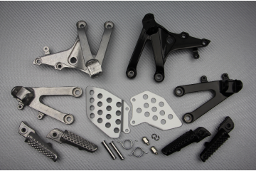 Pareja de estriberas reposapiés delanteras Honda 600RR 07 / 22