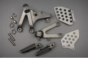 Pareja de estriberas reposapiés delanteras Honda 600RR 07 / 22