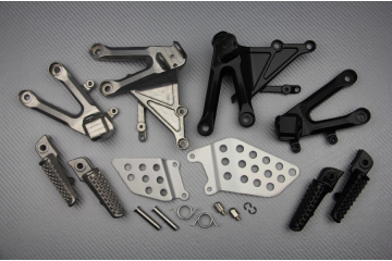 Pareja de estriberas reposapiés delanteras Honda 1000RR 04 / 07