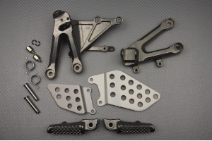 Pareja de estriberas reposapiés delanteras Honda 1000RR 04 / 07