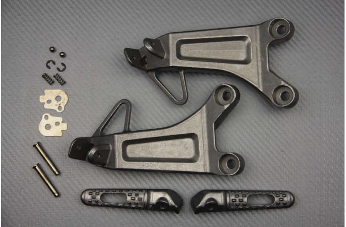 Platines repose pieds Arrière HONDA CBR 600 RR 2003 - 2004