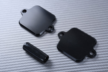 Smog block off plates YAMAHA R1 / R6 / FZ1 / FZ8 / FZ6 / FAZER 600 1000 / MT10 / XJ6