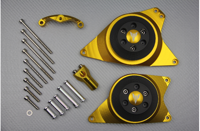 Engine Cover Crash Pads Yamaha MT09 / FZ09 & TRACER & XSR 900