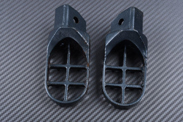 Pair of dirtbike footrests SUZUKI RM 80 1993 - 2001