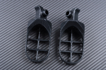 Pair of dirtbike footrests HONDA XR & CRF 50 / 70 / 80 / 100 / 150 R / F 1985 - 2009