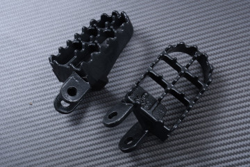 Paire de Repose-pieds Cross KAWASAKI KLX 250 / 300 / 650 1993 - 2007