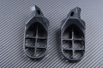 Paar Fußrasten KAWASAKI KX / KDX 125 / 200 / 250 / 500 1988 - 2006