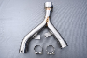Tube intermédiaire / Y Pipe décatalyseur échappement KAWASAKI Z1000 / Z1000SX / Z1000R 2010 - 2021