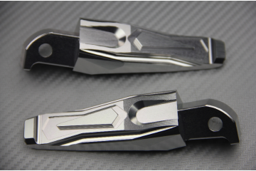 Pair of Rear Anodized Footpegs for many YAMAHA