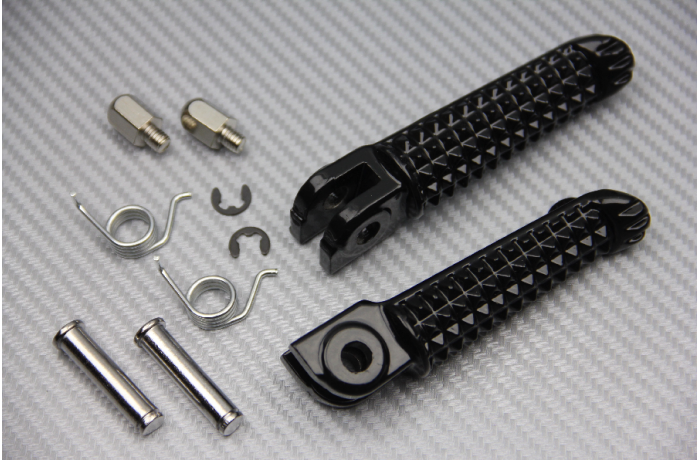 Pair of Front Footpegs for all YAMAHA YZF R1 and R6