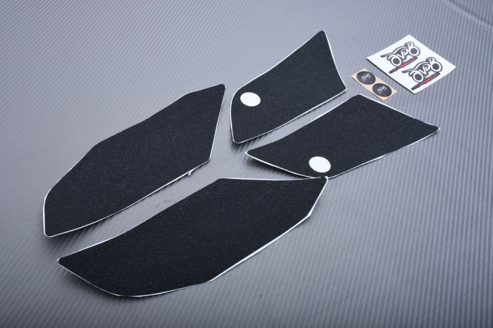 "I duri" Coppia protezioni antiscivolo serbatoio APRILIA DORSODURO 750 / 900 / 1200 2009 - 2020