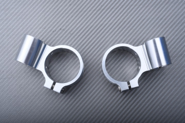 Pair of High rise clip-on handlebars 50 mm