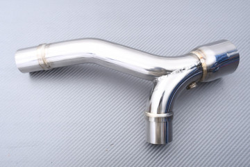 Zwischenrohr / Mittelrohr mit Katersatz für Auspuffanlage SUZUKI GSXR 1000 2009 - 2011