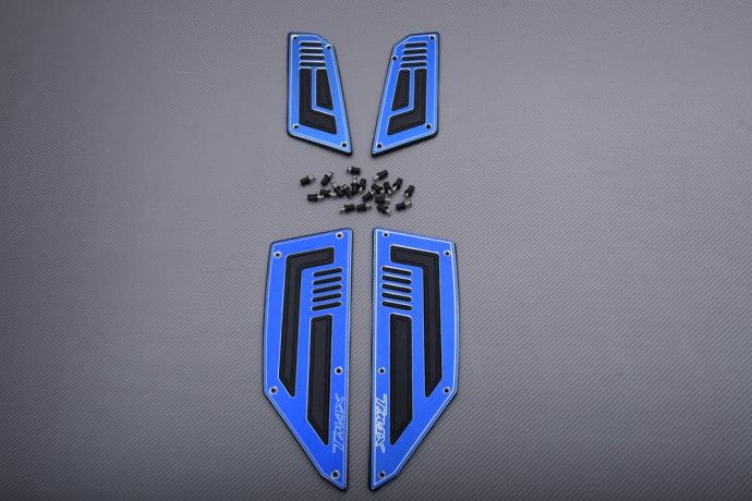 Set poggiapiedi anteriori + Poggiapiedi posteriori YAMAHA TMAX 530 2012 - 2016