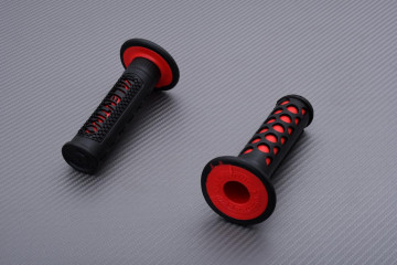 Pair of Rubber Handlebar Grips 22 / 24mm