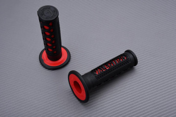 Pair of Rubber Handlebar Grips 22 / 24mm