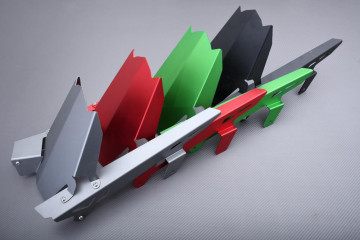 Guardabarros trasero con Cubre Cadena de aluminio KAWASAKI NINJA 250 400 / Z400 2018 - 2020