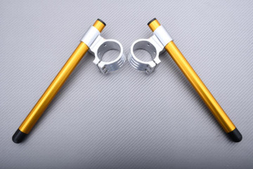 Pair of High rise clip-on handlebars 50 mm