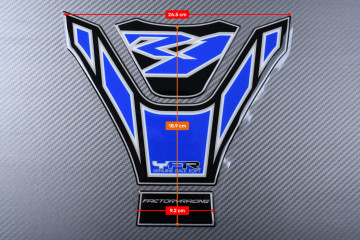Protección adhesiva del depósito YAMAHA R1 - Diseño 2