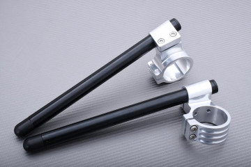 Pair of High rise clip-on handlebars 46 mm