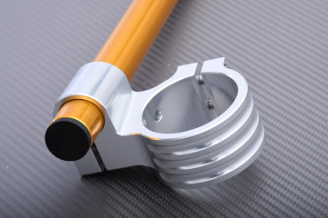 Pair of High rise clip-on handlebars 48 mm