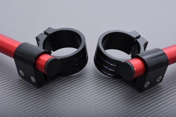 Coppia semimanubri rialzati 53 mm