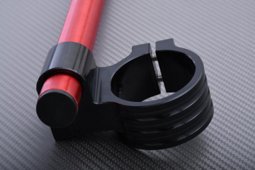 Pair of High rise clip-on handlebars 53 mm