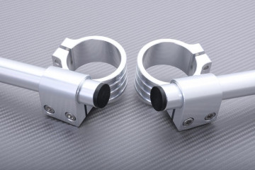 Pair of High rise clip-on handlebars 36 mm