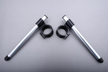 Pair of High rise clip-on handlebars 37 mm