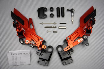 KTM Duke 125 200 390 Rearsets