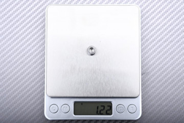 Tornillos de titanio sin cabezal para eje de plaqueta de freno trasero KAWASAKI M10 X P1.00 X 5.7 MM