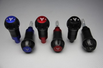 Pair of Frame Sliders / Crash Pads for YAMAHA MT09 / FZ09 2013, XSR 900 - 2016