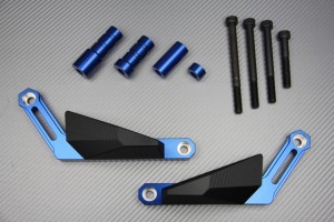 Pair of Frame Sliders / Crash Pads for YAMAHA MT09 / FZ09 & XSR 900