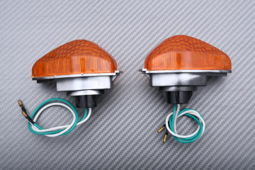 Clignotants avant type origine HONDA CBR 250 / 400 R / NSR / VFR 1986 - 1989