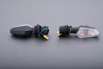 Clignotants avant type origine KAWASAKI Z250 / Z300 / Z750R / Z800 / Z1000 2011 - 2017