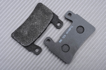 Set of Front PFC carbon brake pads Road and Track