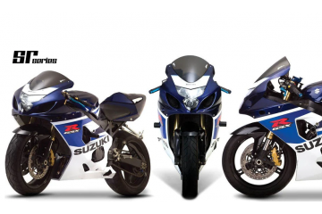 Cupolino ZERO GRAVITY per SUZUKI GSXR 600 / 750 2004 - 2005