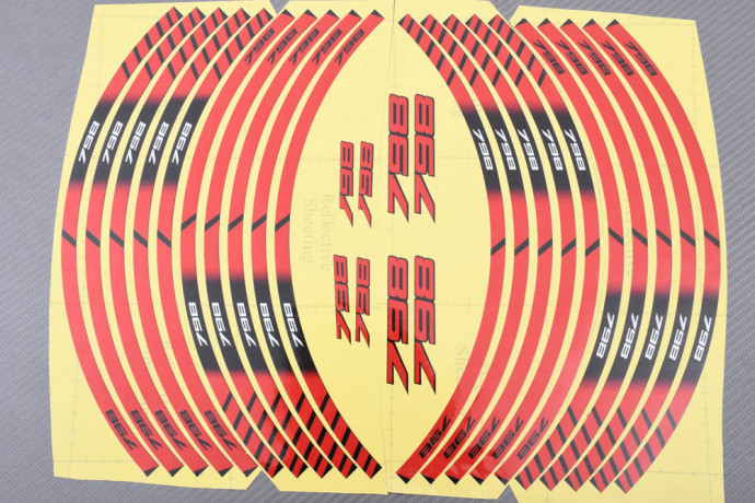 Stickers de llantas Racing  - Modelo 798