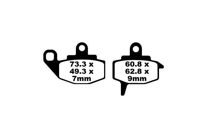 EBC Bremsbelagsatz Verwendung Straße FA130TT