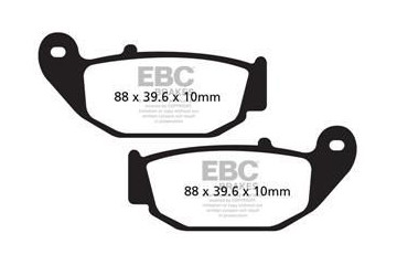Jeu de plaquettes de frein EBC FA629 FA629HH Utilisation Route